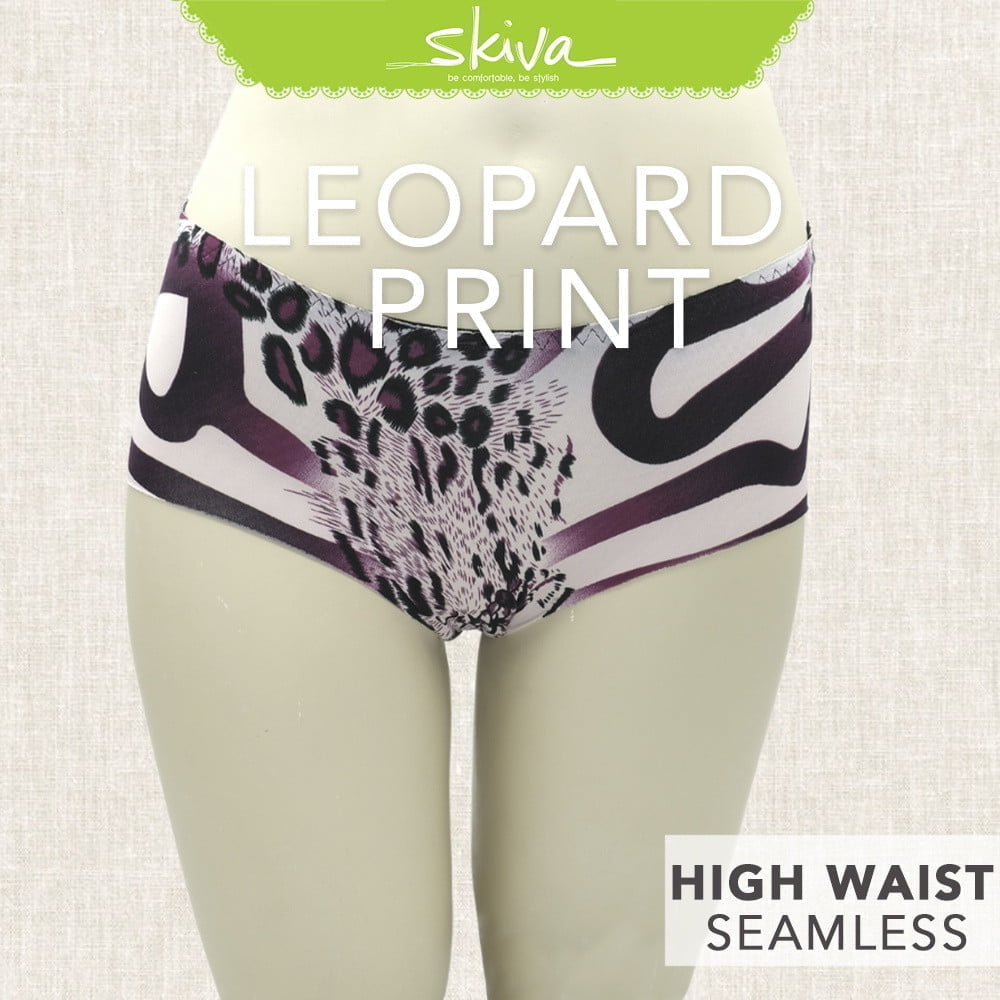 BUY 2 50% OFF] SKIVA Women High Waist Seamless Leopard Print Sexy Panty Set  262-801590 - No.1 Eco-Friendly Bra In Malaysia